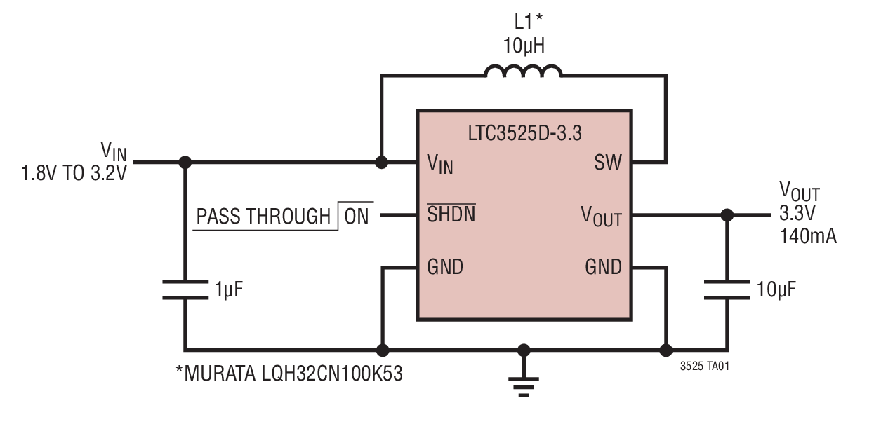 LTC3525D-3.3Ӧͼһ